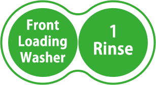 Front Loading Washer 1 Rinse