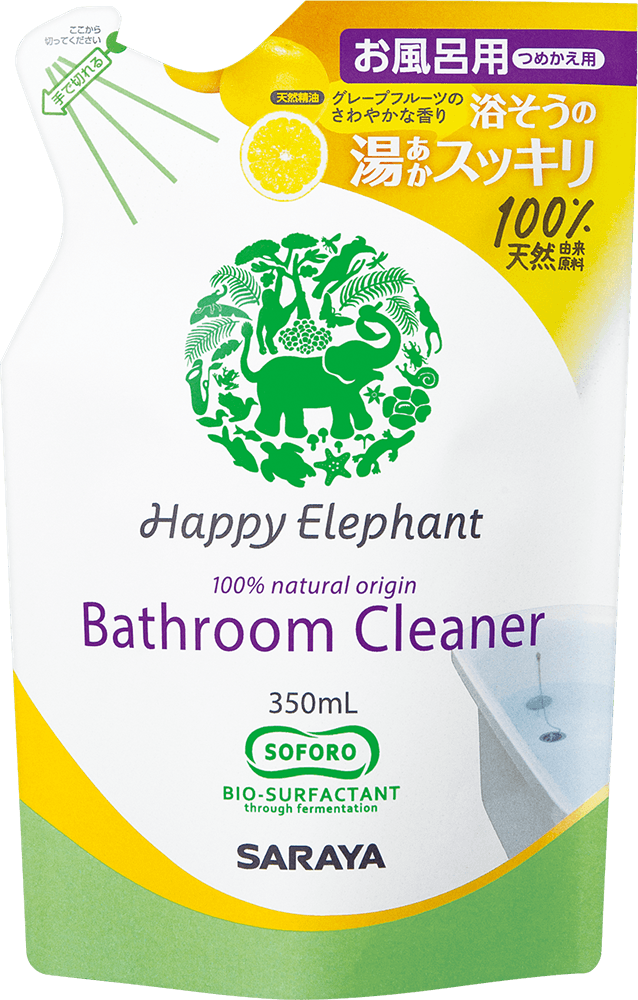 Happy Elephant 100% Natural Origin Bathroom Cleaner Refill