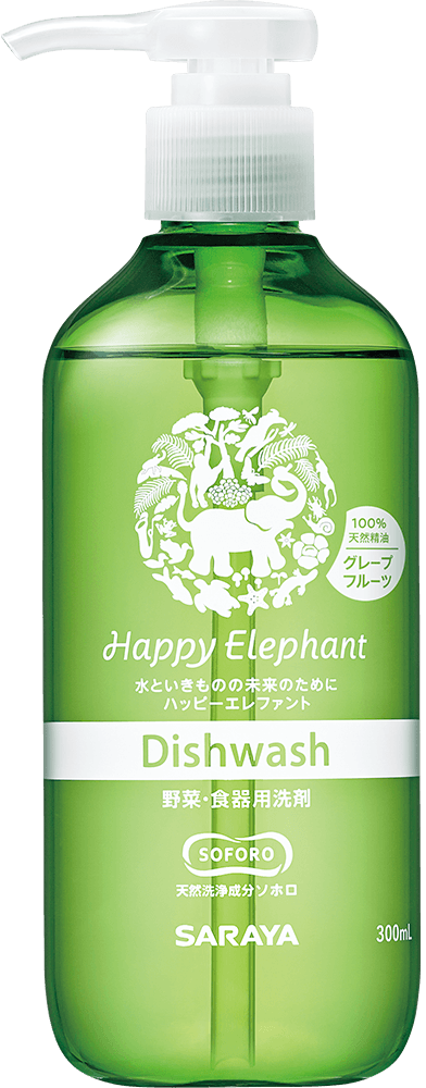 Happy Elephant 100% Natural Origin Dishwash Grapefruit