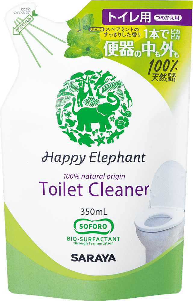 Happy Elephant 100% natural origin Toilet Cleaner Refill